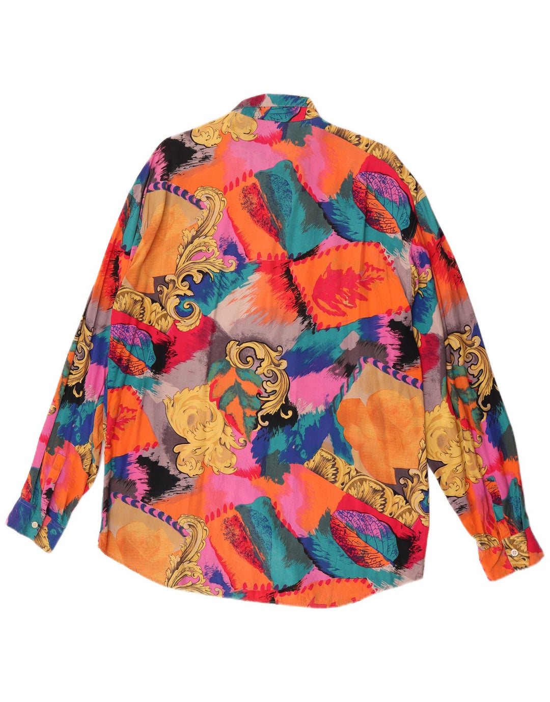 Morris Herreskjorte Stor flerfarvet Paisley