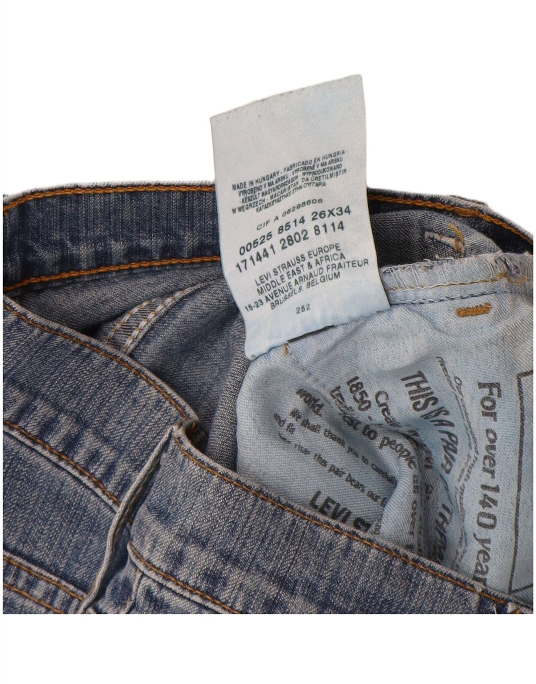 Levi's Dame Flared Jeans W26 L34 Blå Bomuld