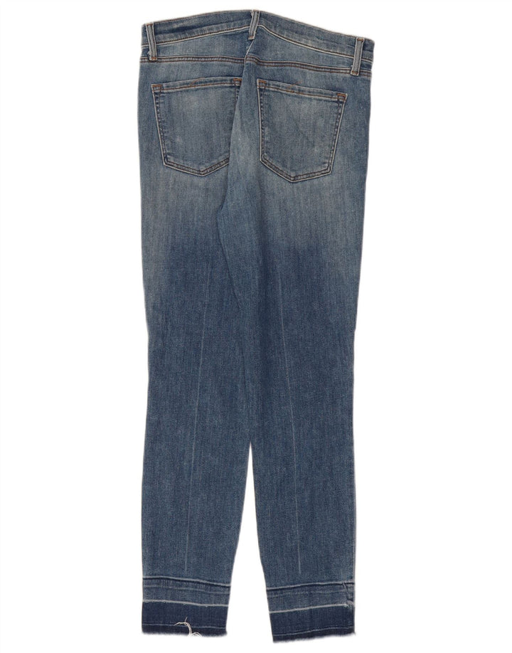 J MÆRKE Dame Mid Rise Capri Jeans W28 L27 Blå Bomuld
