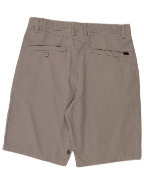 Volcom Herre Chino Shorts W32 Medium Grey Polyester
