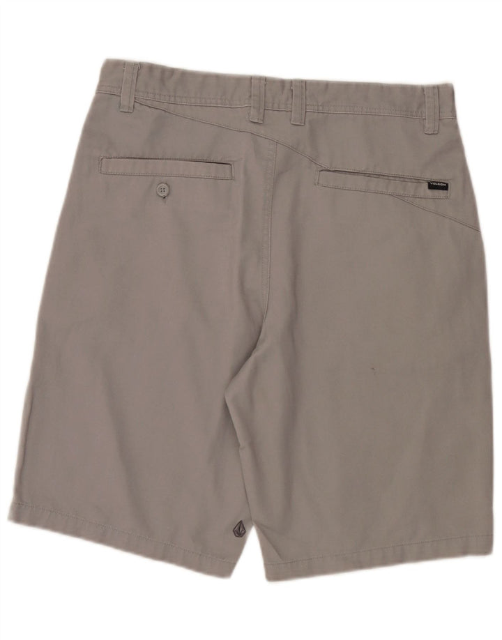 Volcom Herre Chino Shorts W32 Medium Grey Polyester