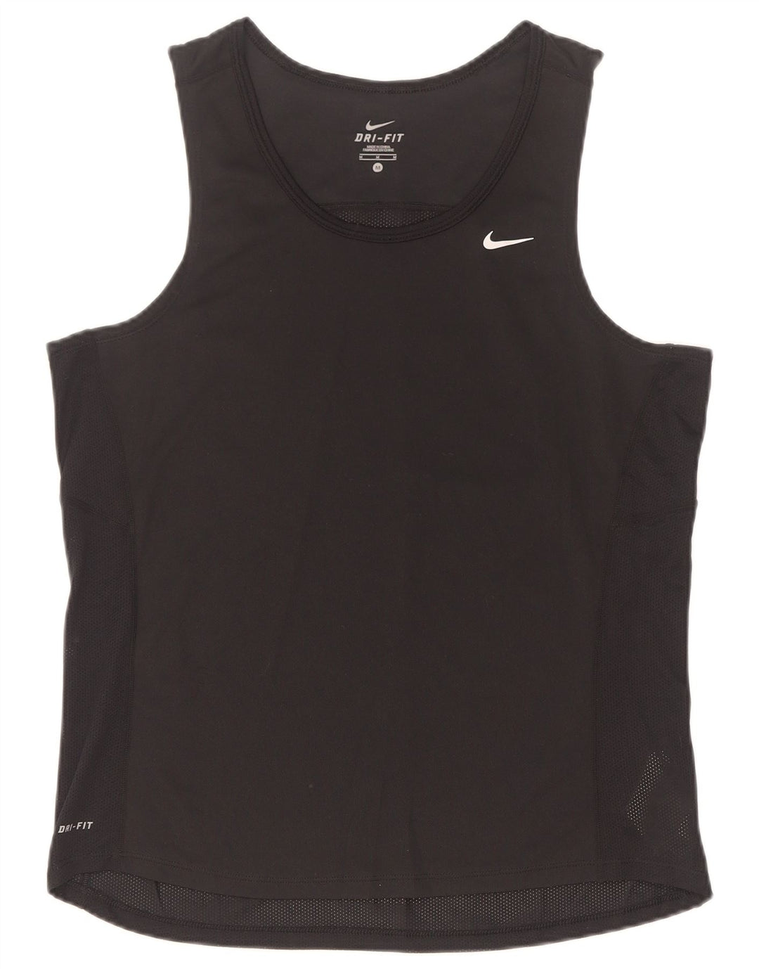 Nike Herre Dri Fit Vest Top Medium Sort Polyester