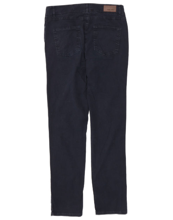 Laura Ashley Dame Slim Casual Bukser UK 10 Small W30 L30 Navy Blue