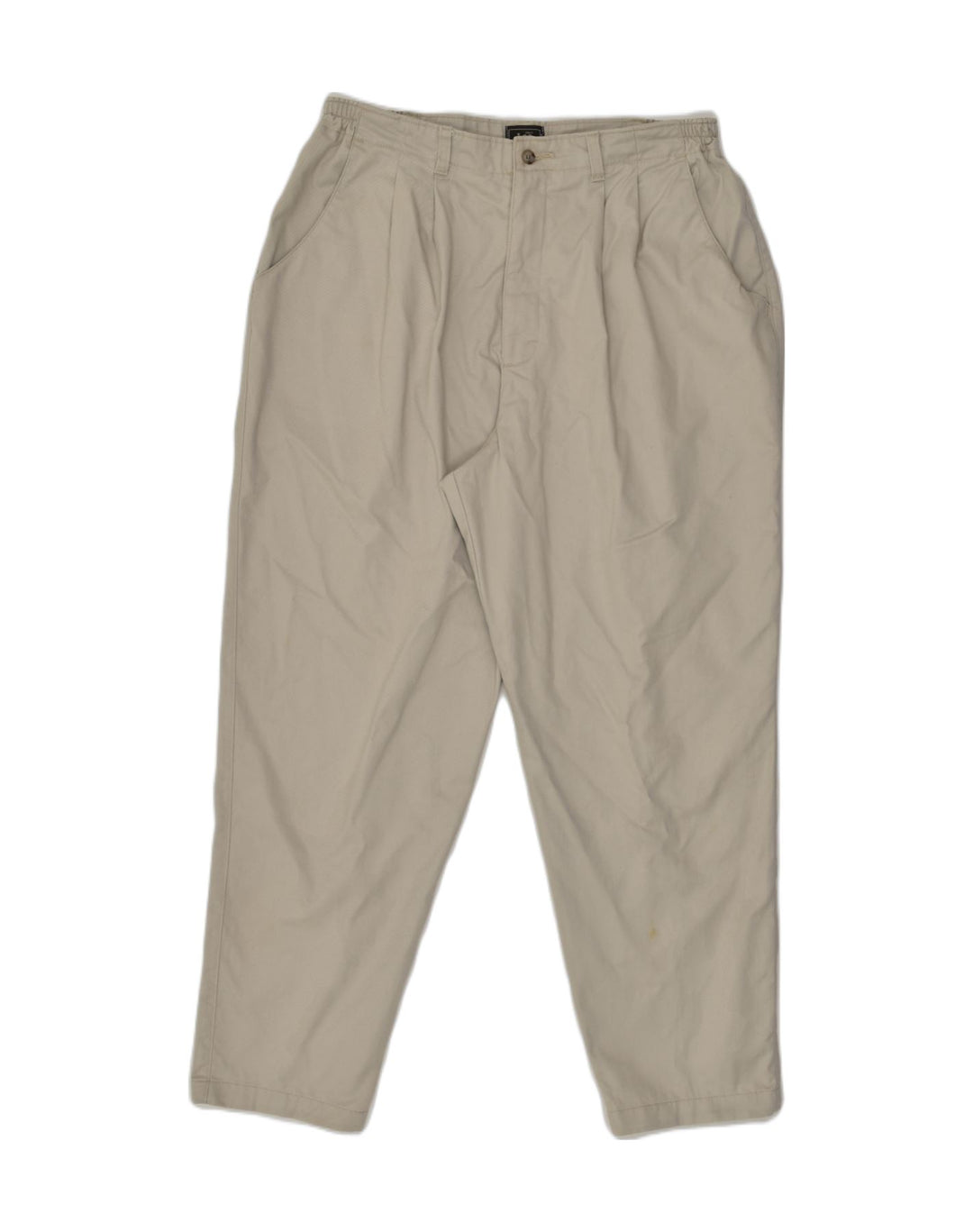LEE Mens Pegged Chino Trousers US 18 2XL W36 L28 Beige Cotton | Vintage Lee | Thrift | Second-Hand Lee | Used Clothing | Messina Hembry 