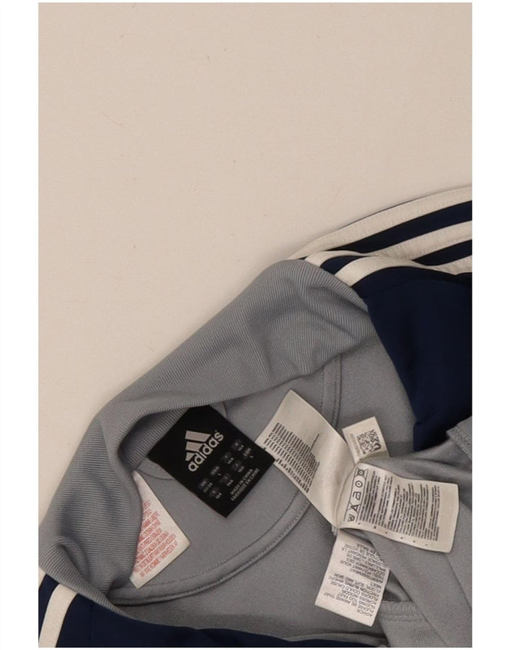 Adidas Træningsdragt Topjakke til drenge 13-14 år Grå Colourblock Polyester