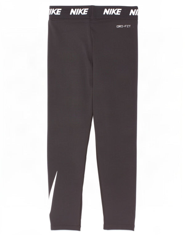Nike piger grafiske leggings 6-7 år store sorte