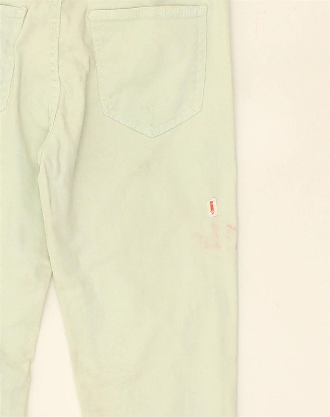 MASSIMO DUTTI Womens Skinny Casual Trousers W28 L29  Green | Vintage Massimo Dutti | Thrift | Second-Hand Massimo Dutti | Used Clothing | Messina Hembry 
