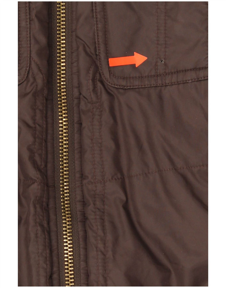 Lee Bomber Jacket UK 38 Medium Brun Polyamid