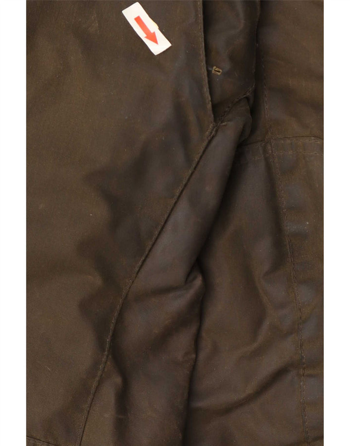 Barbour Herre vokset bomuldsjakke UK 38 Medium Khaki