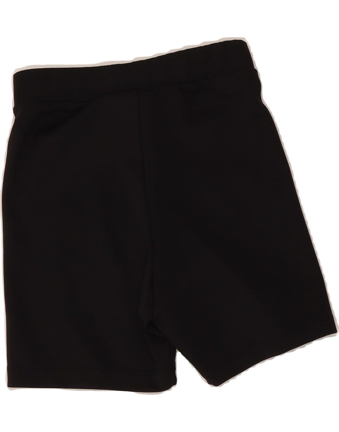 ADIDAS Womens Graphic Sport Shorts UK 8 Small Black Polyester Vintage Adidas and Second-Hand Adidas from Messina Hembry 