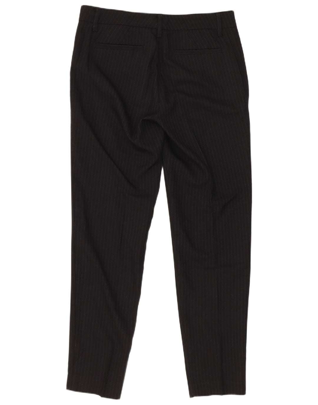 Stefanel Dame 1 knap 2 stykke jakkesæt IT 40 Small W28 L28 Sort nålestribe