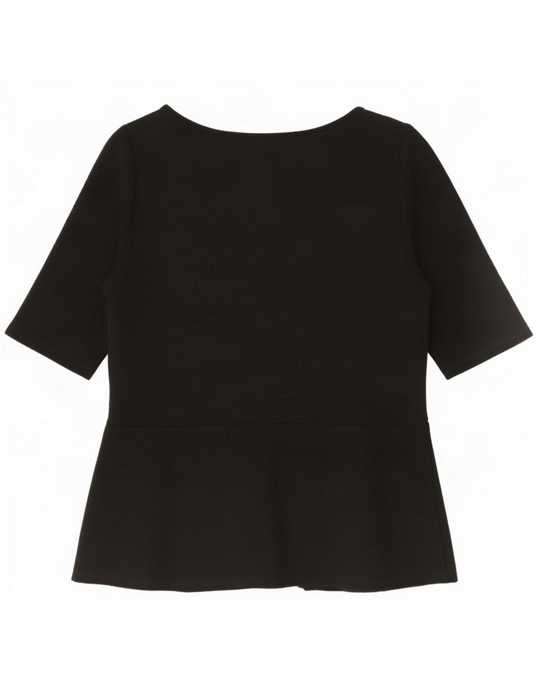 Marks & Spencer Damebluse Top UK 10 Small Black Polyester