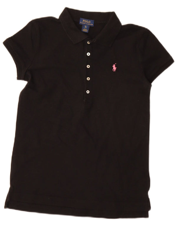 Polo Ralph Lauren Girls Shirt 15-16 Years XL Black Cotton