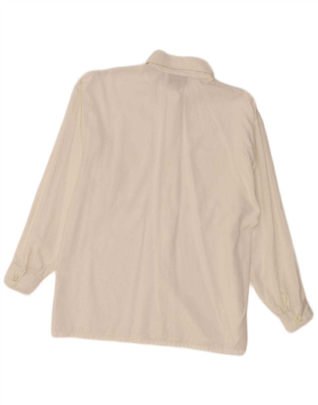 Pancaldi & B Dameskjorte UK 14 Large White Floral