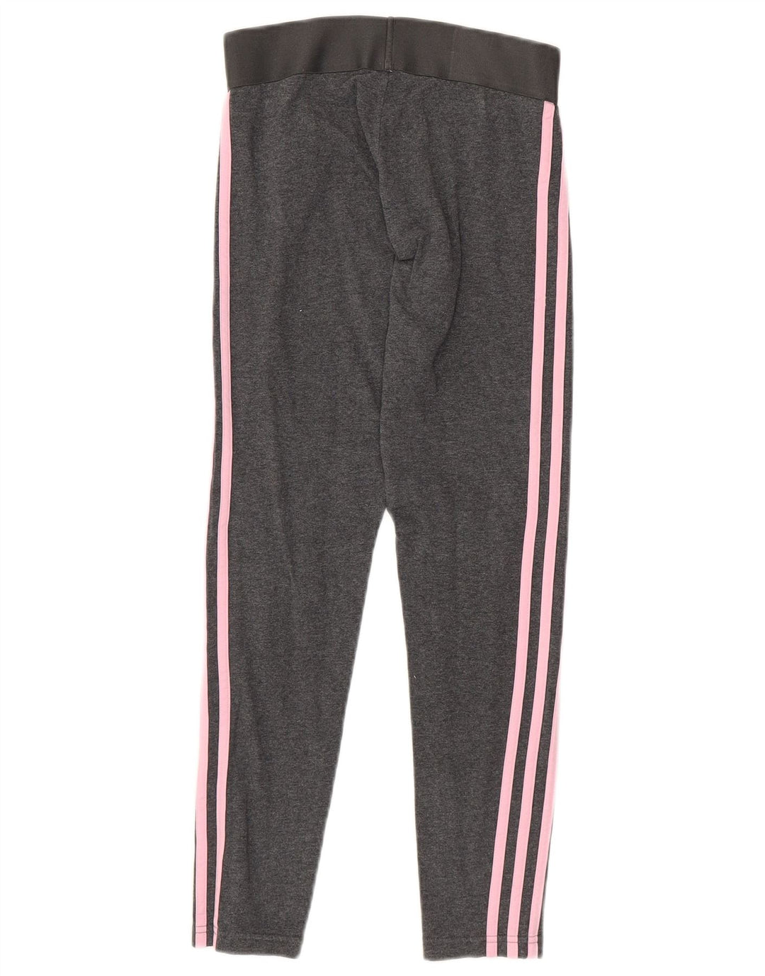ADIDAS Dame Leggings UK 4/6 XS Grå Bomuld