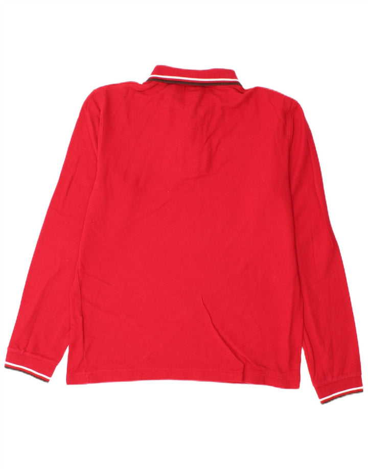 Fila Langærmet Polo Shirt til mænd Lille rød bomuld
