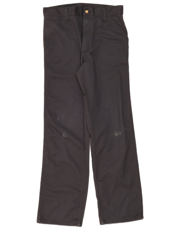 Carhartt Mens Straight Casual Trousers W32 L32 Grey