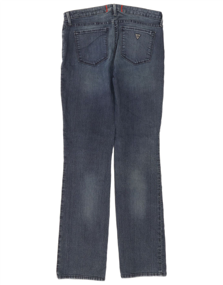 Guess Lige Jeans til kvinder W32 L32 Blå