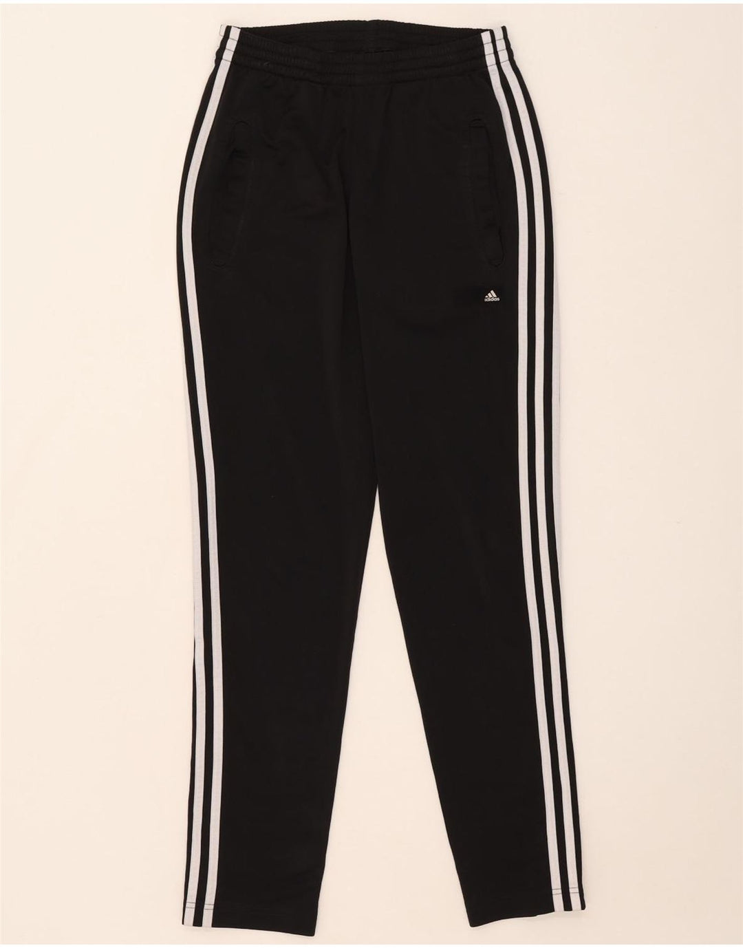 Adidas Træningsdragtsbukser til kvinder UK 36/38 Small Black Polyester