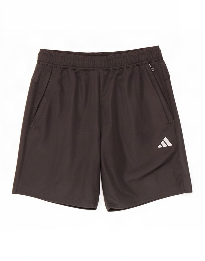 Adidas Aeroready Sportsshorts til mænd, store grå polyester