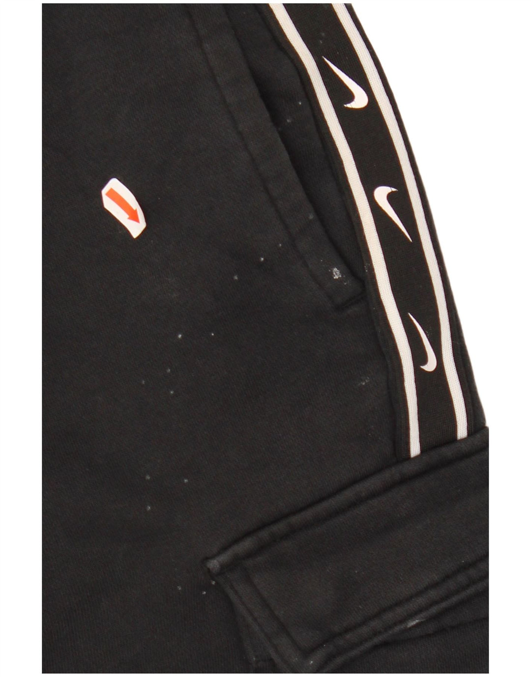 NIKE Herre Graphic Cargo træningsdragt Bukser Joggers Medium Sort Bomuld