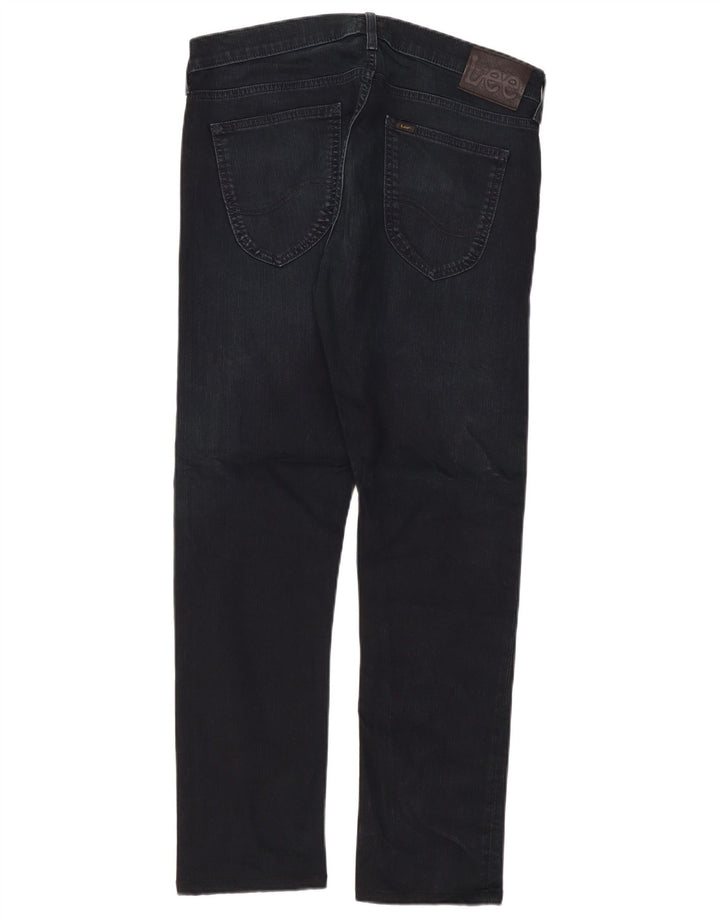 Lee lige jeans til kvinder W36 L29 marineblå