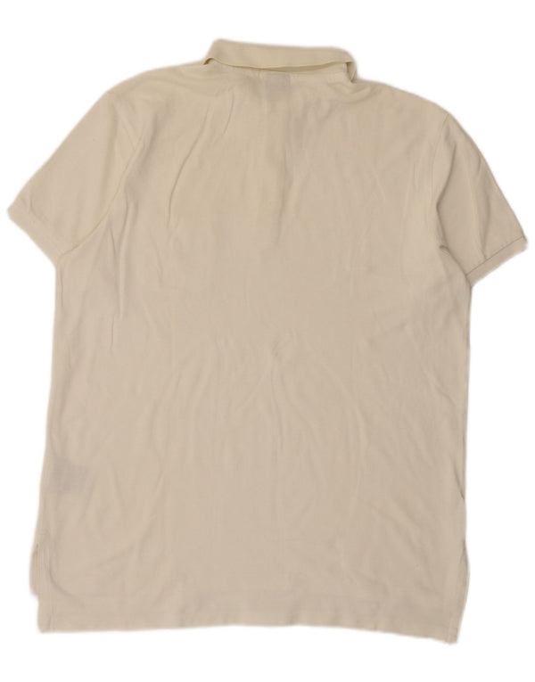 Polo Ralph Lauren Mens Custom Fit Shirt Large White Cotton
