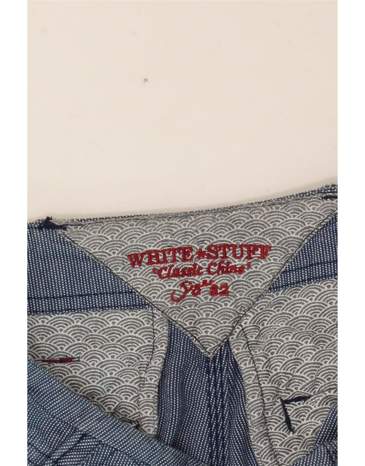 White Stuff Herre Chino Shorts W32 Medium Blue Bomuld