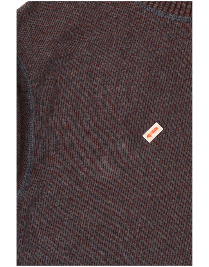 Quiksilver Herre Sweatshirt Jumper Medium Bourgogne bomuld