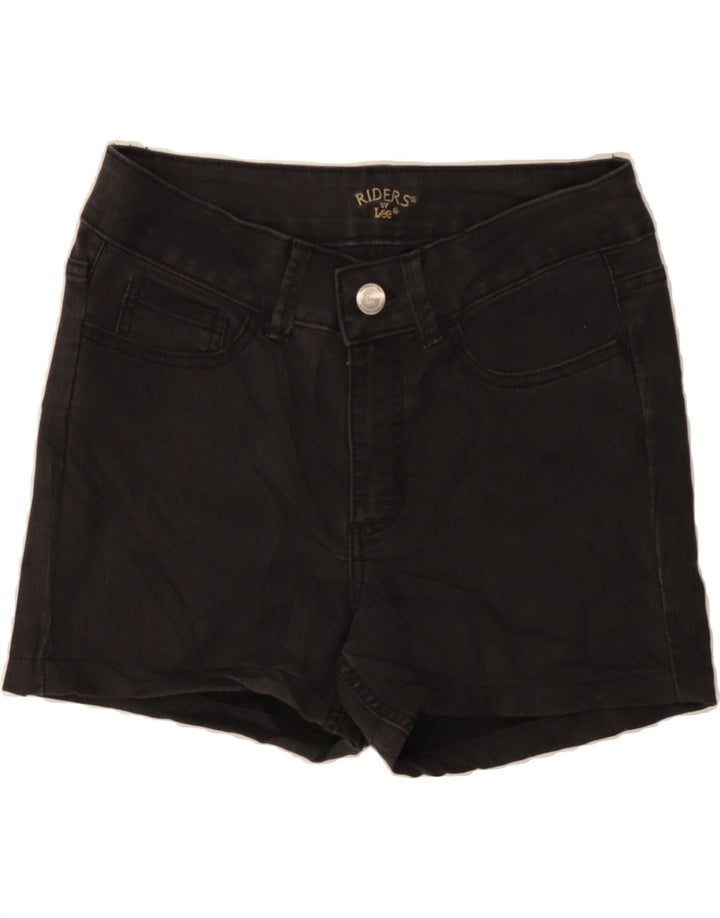 LEE Womens Denim Shorts US 8 Medium W30 Black Cotton Vintage Lee and Second-Hand Lee from Messina Hembry 