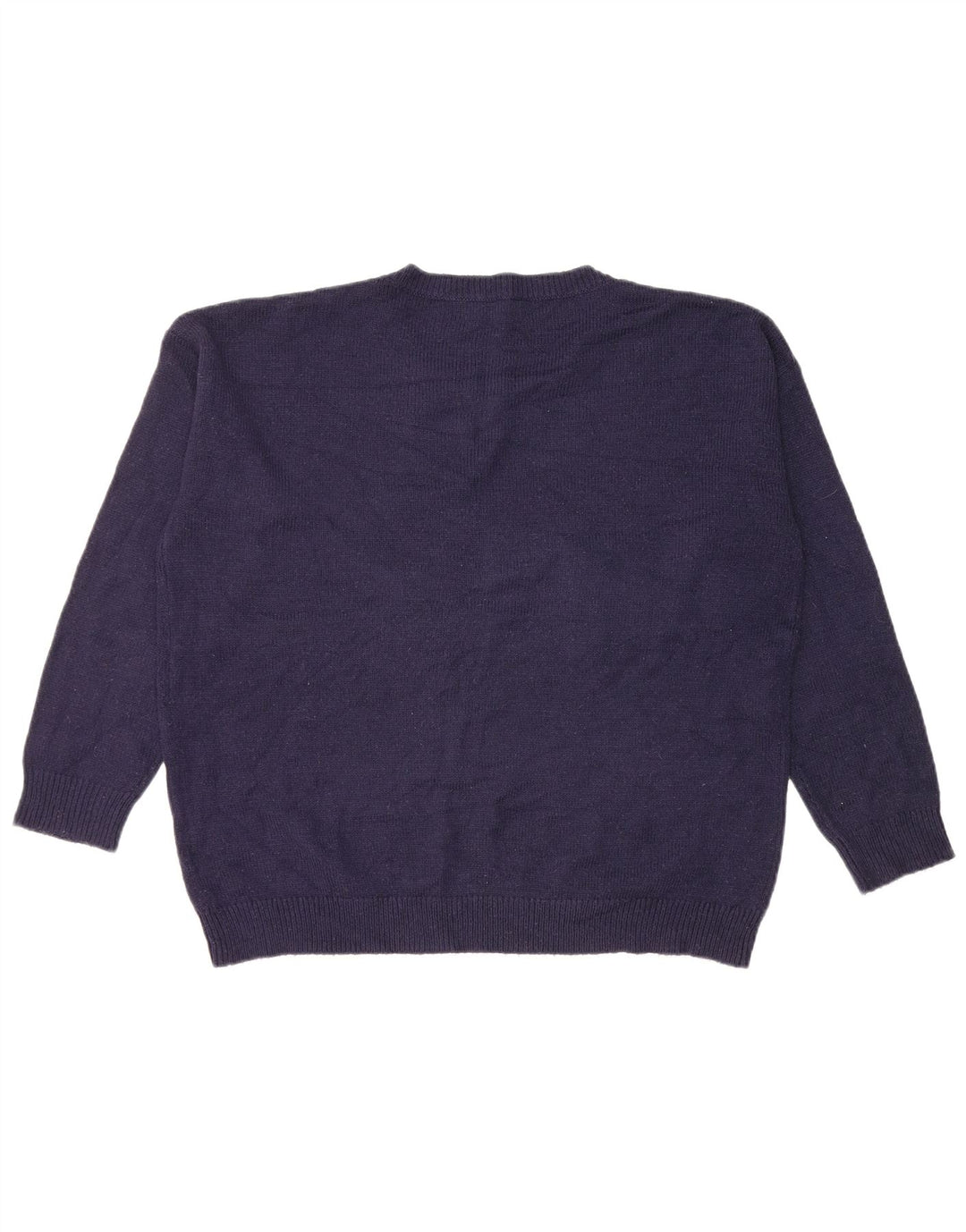 Marks & Spencer Dame sweater med rund hals DK 16 Stor marineblå