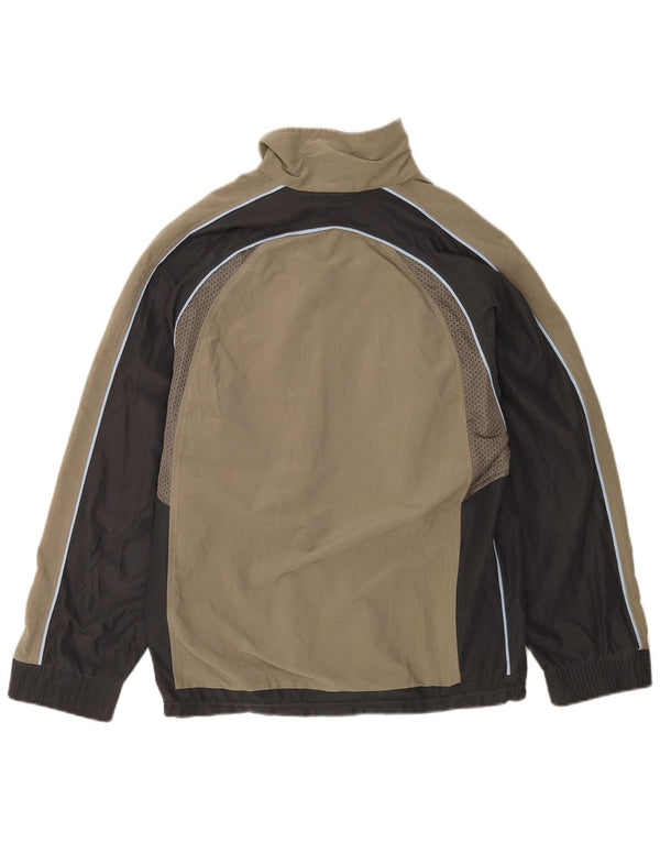 Lotto Træningsdragt til mænd Topjakke UK 38/40 Medium Grey Colourblock Polyester