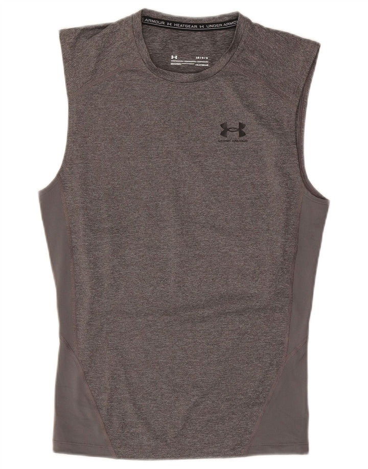 Under Armour Herre Heat Gear Vest Top Stor Grå
