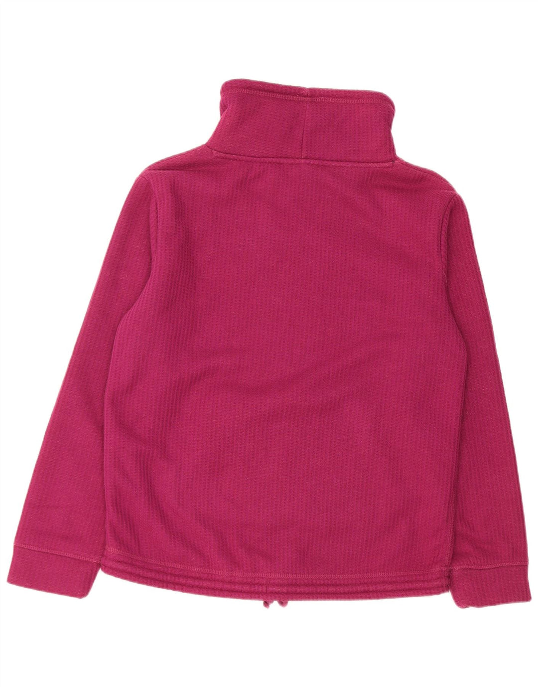 Weird Fish Sherpa Sweatshirt Jumper UK 12 Medium Pink Polyester