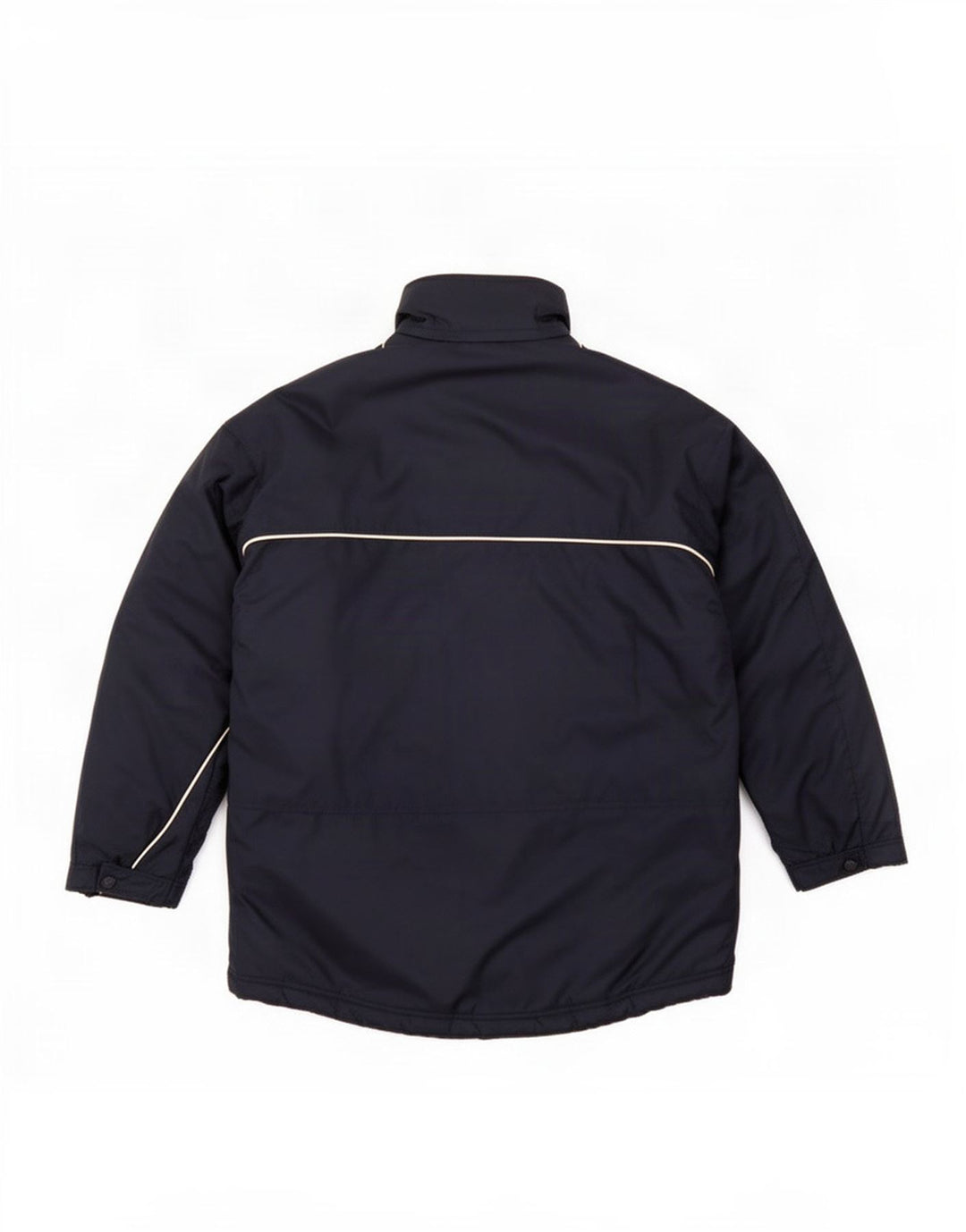 Adidas Herre Loose Fit Polstret Frakke UK 38/40 Medium Navy Blue Polyester