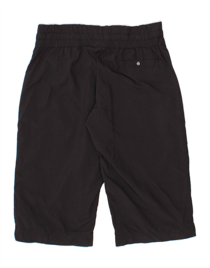 NIKE Womens Bermuda Sport Shorts US 4/6 Small Black Colourblock Polyester Vintage Nike and Second-Hand Nike from Messina Hembry 