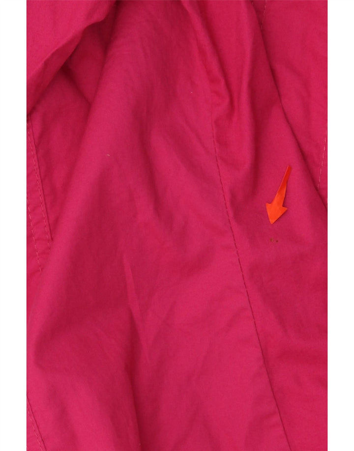 BENCH Womens Bomber Jacket UK 18 XL Pink Cotton