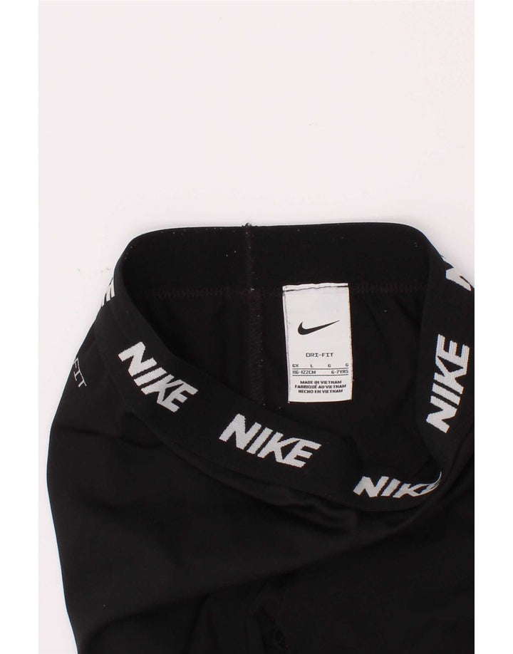 Nike piger grafiske leggings 6-7 år store sorte