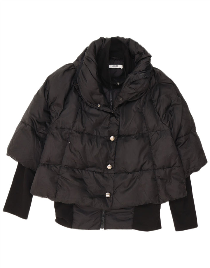 Liu Jo Polstret Damejakke IT 42 Medium Sort Polyester