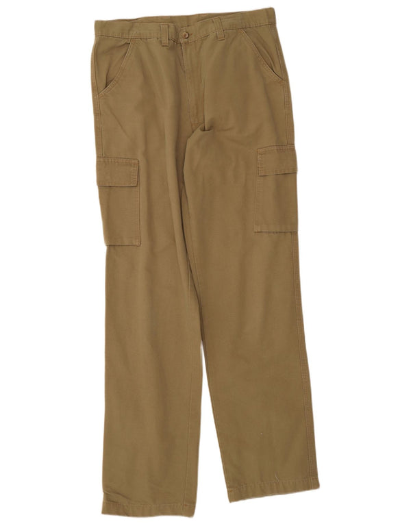 Exigo Straight Cargo Bukser IT 52 XL W33 L33 Khaki Bomuld