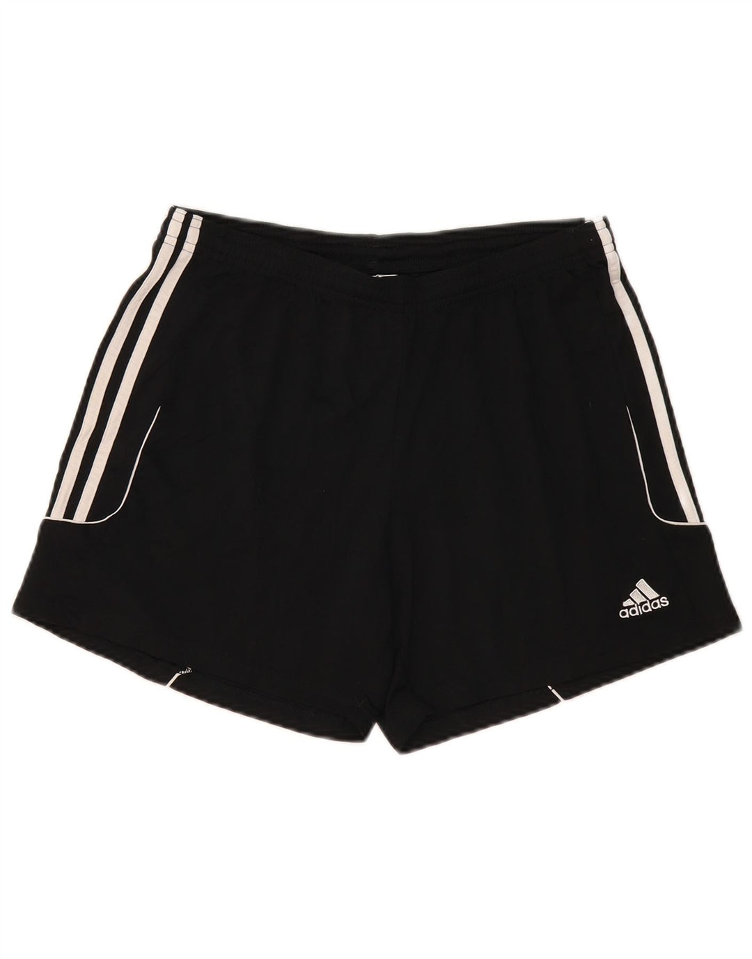 Adidas Womens Climalite Sportshorts UK 16/18 Large Black Polyester