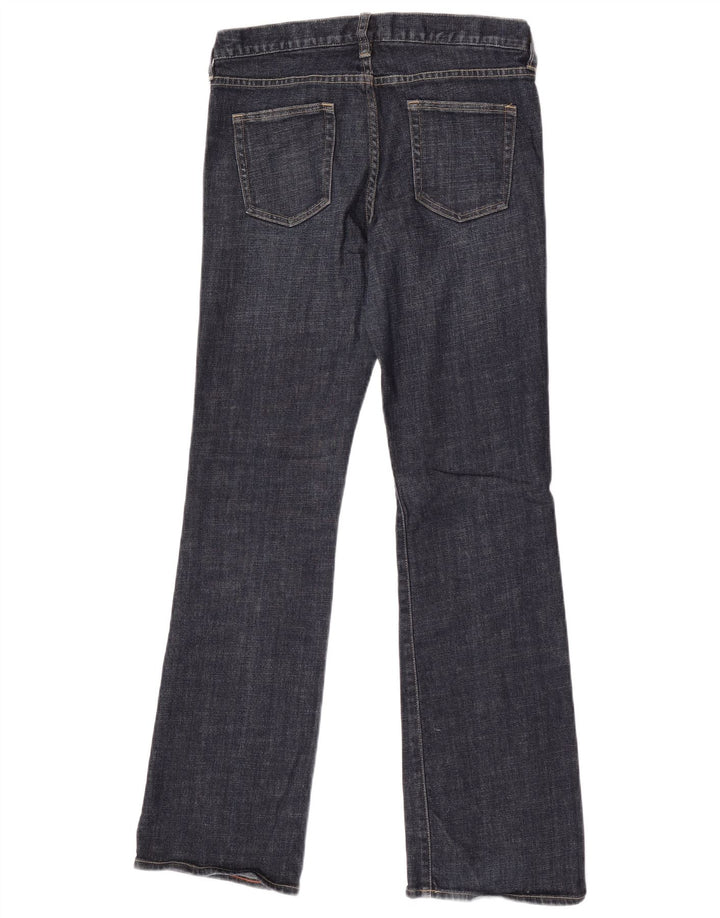 J. Crew Dame Hipslung Bootcut Jeans W29 L33 Marineblå Bomuld
