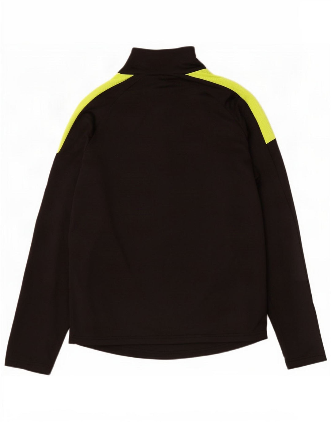 Ellesse Pullover med lynlås til mænd, træningsdragt Top Medium Sort Colourblock