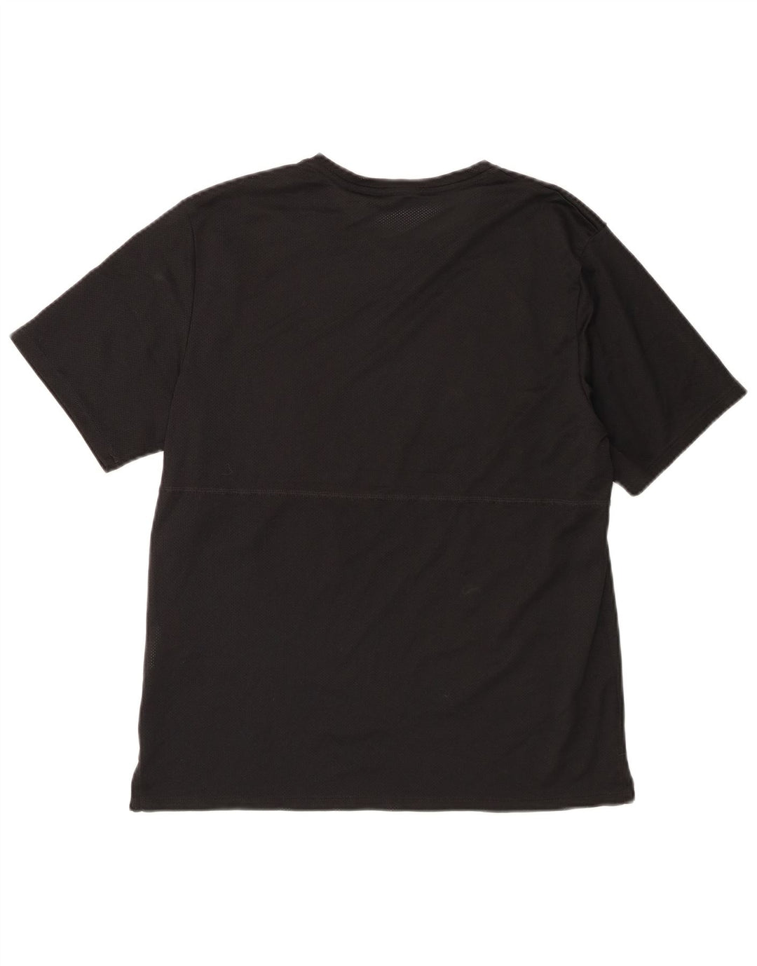Nike Herre Dri Fit T-Shirt Top Medium Sort Polyester