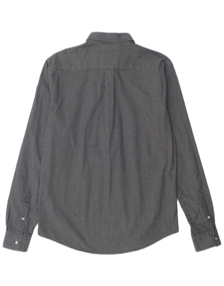 Superdry Herreskjorte Medium Navy Blue Gingham Cotton