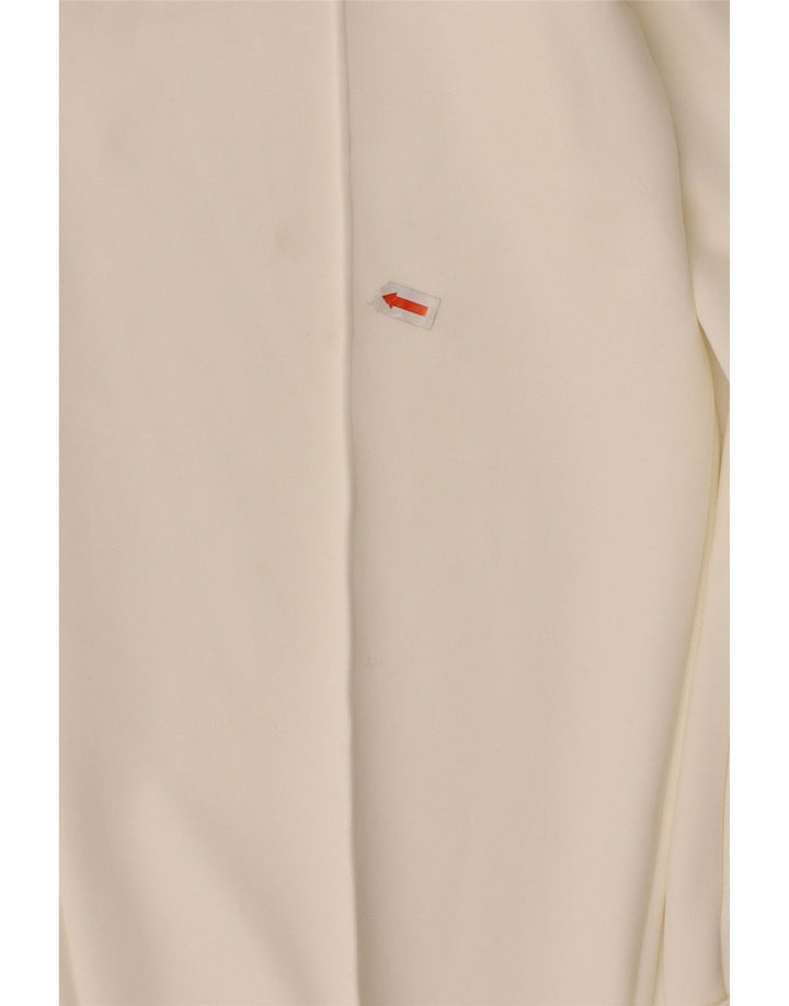 NIKE Womens Dri Fit Slim Fit Leggings UK 6 XS  White Polyester