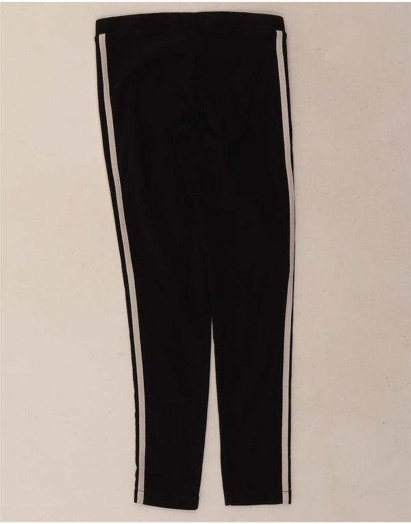 Adidas Dame Leggings UK 8 Small Black Bomuld