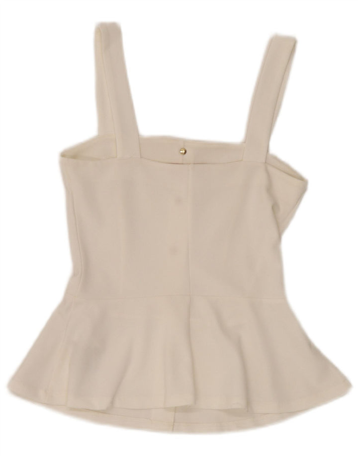 Guess Dame Cami Top UK 6 XS Hvid Polyester