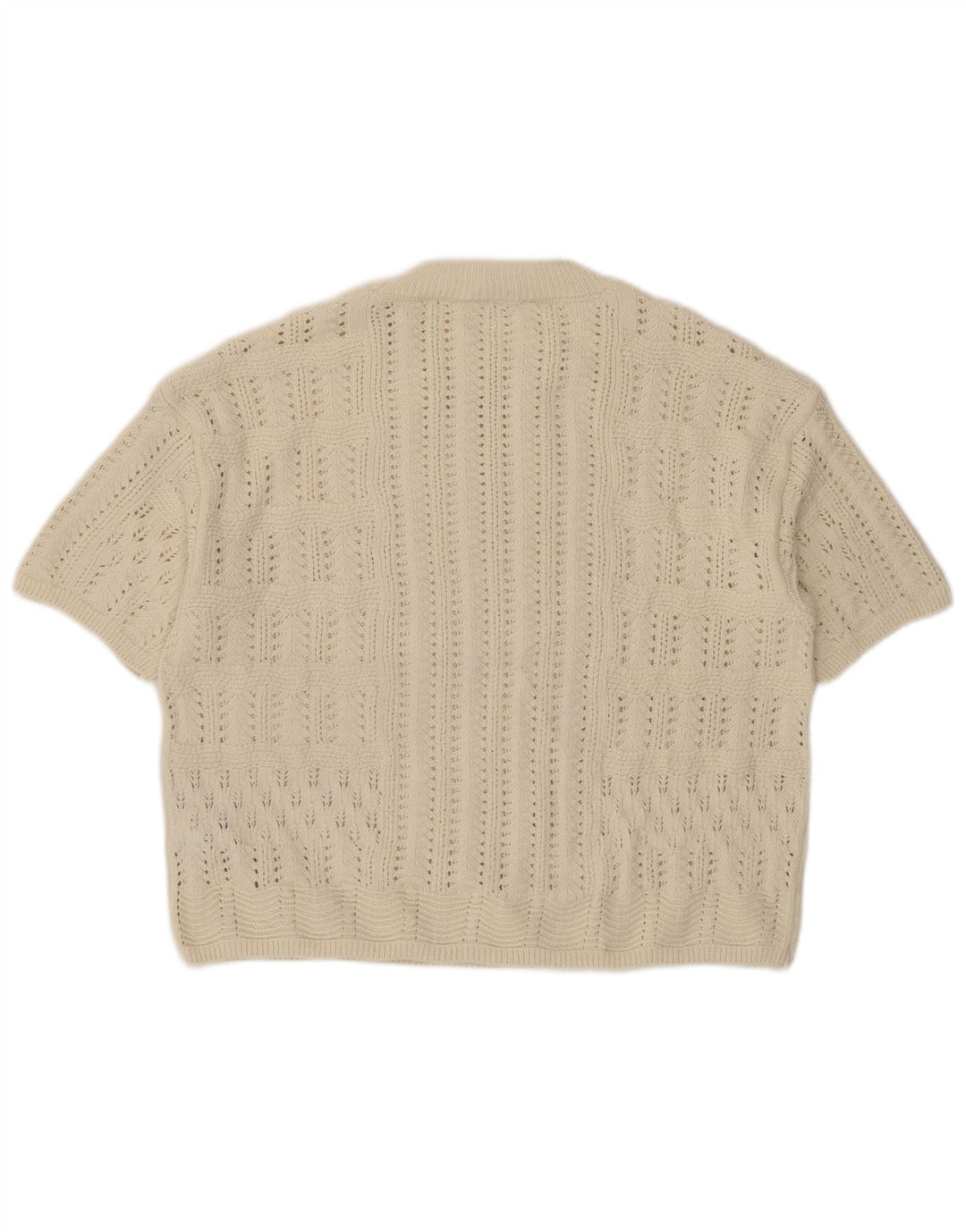 Marks & Spencer Dame Se Through Crew Neck Jumper Sweater UK 14 Medium Be