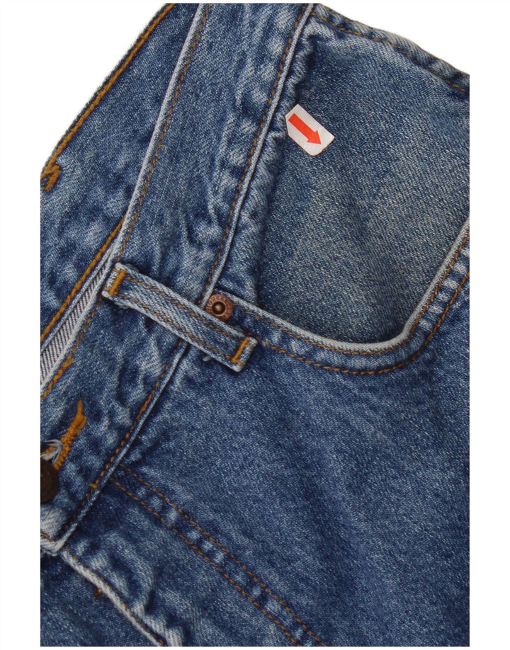 WRANGLER Herre Texas Straight Jeans W33 L30 Blå Bomuld